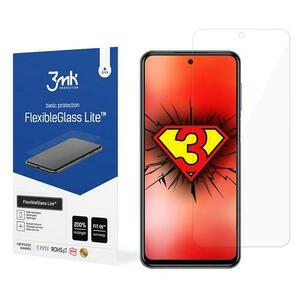 Folie de protectie Ecran 3MK FlexibleGlass Lite pentru Xiaomi Redmi Note 10S, Sticla Flexibila, Full Glue imagine