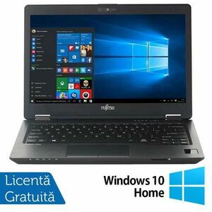 Laptop Refurbished Fujitsu LifeBook U728, Intel Core i5-8250U 1.60-3.40GHz, 8GB DDR4, 256GB SSD, 12.5 Inch Full HD, Webcam + Windows 10 Home imagine