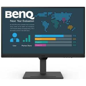 Monitor IPS LED BenQ 27inch BL2790QT, QHD (2560 x 1440), HDMI, DisplayPort, Boxe, Pivot (Negru) imagine