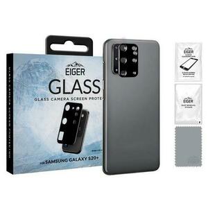 Folie Protectie Sticla Eiger Camera 2.5D Glass EGSP00604 pentru Samsung Galaxy S20 Plus (Negru) imagine