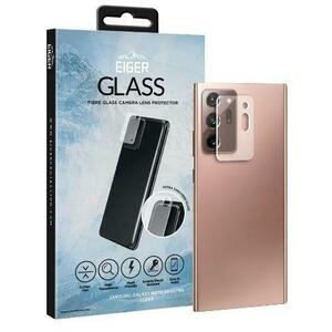 Folie Protectie Camera Eiger Fibre Glass EGSP00657 pentru Samsung Galaxy Note 20 Ultra (Transparent) imagine