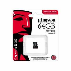 Card de memorie, Kingston, 64GB, SDXC Clasa 10 A1 imagine