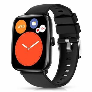 Smartwatch Niceboy Watch Lite 3, Display 1.69inch TFT, Bluetooth, Monitorizare Activitate, Somn, Nivel de oxigen, Tensiune arteriala, Waterproof IP68 (Negru) imagine