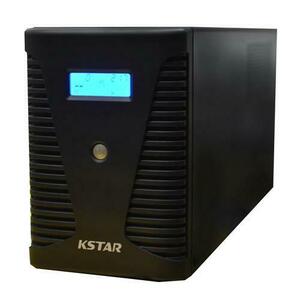 UPS Kstar Micropower Micro 3000, 3000VA/1800W, 4x Schuko, 2x RJ45, 1x USB (Negru) imagine