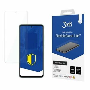 Folie de protectie Ecran 3MK FlexibleGlass Lite pentru Samsung Galaxy A52s 5G A528 / A52 5G A526 / A52 A525, Sticla Flexibila, Full Glue imagine