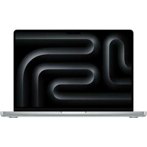 Laptop Apple MacBook Pro 14 2023 (Procesor Apple M3 (8-core CPU / 10-core GPU) 14.2inch Liquid Retina XDR, 8GB, 512GB SSD, Mac OS Sonoma, Layout INT, Argintiu) imagine