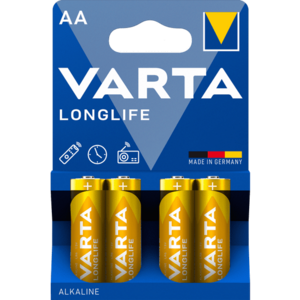 Baterie Varta Longlife 4106, AA / LR6, Set 4 bucati imagine