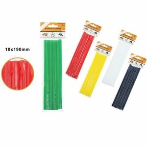 Batoane de silicon colorat, set 5 bucati, diametru 10 mm, lungime 190 mm imagine