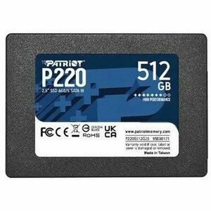 SSD Patriot P220 512GB SATA-III 2.5 inch imagine