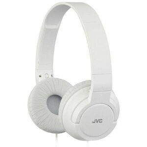 Casti audio cu banda JVC HA-S180-W tip DJ, Ultrausoare, Alb imagine