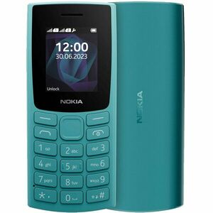 Telefon mobil Dual SIM Nokia 105 (2023), Cyan imagine