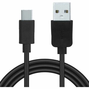 Cablu alimentare si date pt. smartphone, USB 3.0 (T) la Type-C(T), PVC, 2.1, Retail pack, 1.8m, black imagine