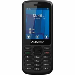 Telefon Mobil Allview M9 Join, Dual Sim, Black imagine