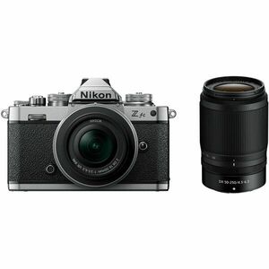 Aparat foto Mirrorles Nikon Z FC, 20.9 MP, 4K + Obiectiv 16-50mm + Obiectiv 50-250mm, Argintiu imagine