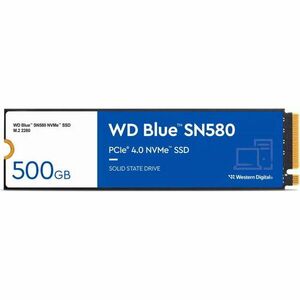 SSD Western Digital Blue SN580 M.2 500 GB PCI Express 4.0 TLC NVMe imagine