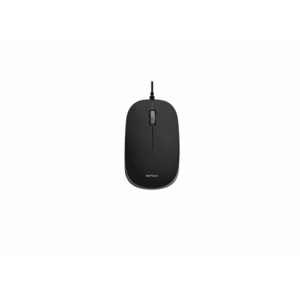 Mouse Serioux cu fir SRX9800BGR, USB, 1000 dpi, ambidextru, negru-gri imagine