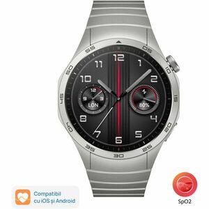 Smartwatch Huawei Watch GT 4, 46mm, Stainless Steel imagine