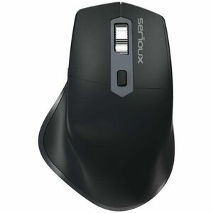 Mouse Serioux Apex 166, 2400 dpi, ergonomic, reincarcabil USB-C, negru imagine