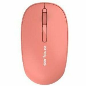Mouse Serioux Spark 215, 1000 dpi, click silentios, portocaliu imagine