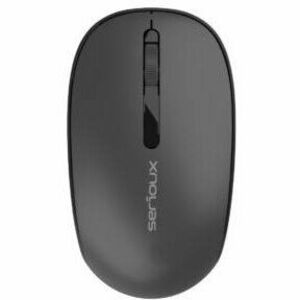 Mouse Serioux Spark 215, 1000 dpi, click silentios, negru imagine