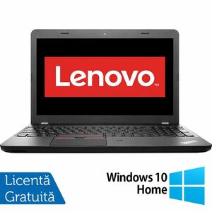 Laptop Refurbished Lenovo ThinkPad E550, Intel Core i3-5005U 2.00GHz, 8GB DDR3, 128GB SSD, 15.6 Inch HD, Webcam, Tastatura Numerica + Windows 10 Home imagine