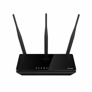 Router wireless Dual Band D-Link AC750 DIR-809, 5 porturi, 2.4/5.0 GHz, MIMO, 733 Mbps imagine