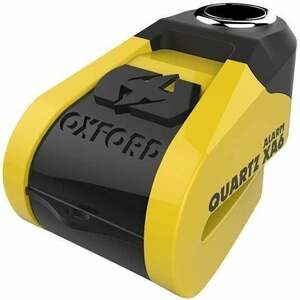 Oxford Quartz Alarm XA6 Galben-Negru Lacat pentru moto imagine