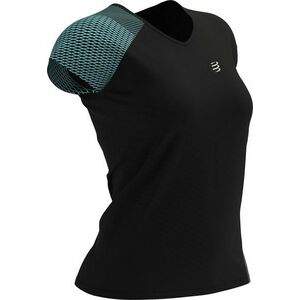 Compressport Performance T-Shirt Black L Tricou cu mânecă scurtă pentru alergare imagine