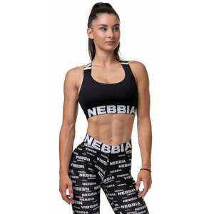 Nebbia Power Your Hero Iconic Sports Bra Black S Lenjerie de fitness imagine