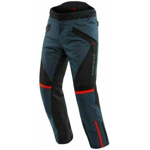 Dainese Tempest 3 D-Dry Ebony/Black/Lava Red 50 Standard Pantaloni textile imagine