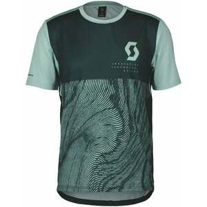 Scott Trail Vertic S/SL Men's Shirt Aruba Green/Mineral Green S Tricou imagine