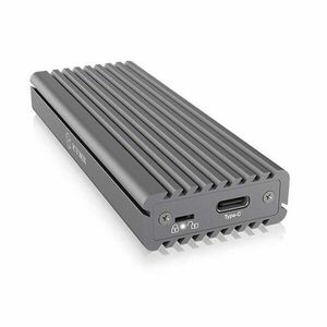 Rack SSD Raidsonic IcyBox IB-1817M-C31, M.2 Pcie, USB-C, gri imagine