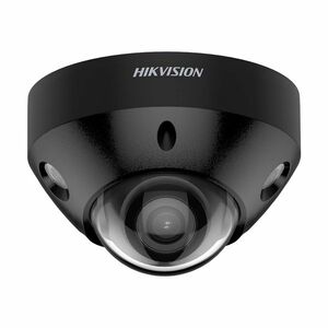 Camera supraveghere IP Dome Hikvision ColorVu DS-2CD2547G2-LS, 4 MP, 2.8 mm, lumina alba 30 m, slot card, microfon, PoE, negru imagine