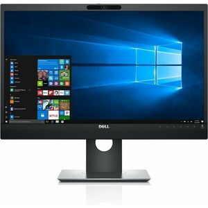 Monitor 24 inch, LED IPS, Dell P2418HZ, Full HD, WebCam, Black, 3 Ani Garantie, Refurbished imagine
