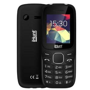 Telefon mobil iHunt i4 2G, 1.8-inch Display, DualSIM, Radio FM, Bluetooth, Lanterna, Baterie 800mAh, Camera (Negru) imagine