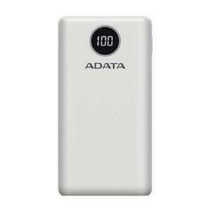 Baterie externa A-Data P20000QCD, 20000mAh, 2x USB, 1 x USB-C (Alb) imagine