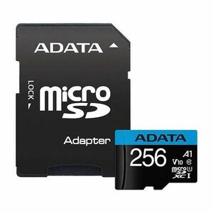 Card de memorie Adata Premier, MicroSD, UHS-I, Clasa 10, 256 GB + Adaptor imagine
