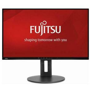 Monitor IPS LED Fujitsu 27inch B27-9, Full HD (1920 x 1080), VGA, HDMI, DisplayPort, Pivot, Boxe (Negru) imagine