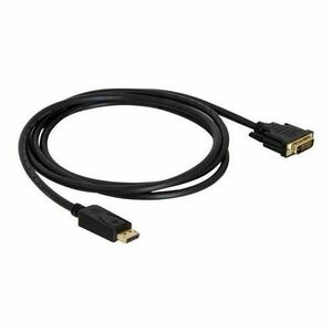 Cablu Lanberg DisplayPort la DVI, lungime 1 m CA-DPDV-10CU-0010-BK imagine