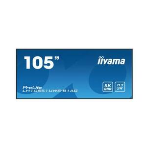 Display Profesional IPS LED iiyama ProLite 104.7inch LH10551UWS-B1AG, 5K Ultra HD (5120 x 2160), HDMI, DisplayPort, Boxe (Negru) imagine
