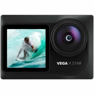 Camera video sport Niceboy VEGA X Star, WiFi, Display LCD 2inch + 1.4inch, 20Mpx, 170 grade, 4K@30fps, 2.7K@30fps, Full HD@120fps, MicroSD, Slow-Motion, Spectrum HQ, timer, time lapse (Negru) imagine
