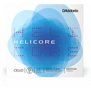 D'Addario H512 3/4M Helicore D Corzi pentru violoncel imagine