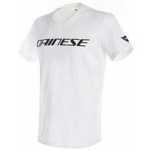 Dainese T-Shirt White/Black L Tricou imagine