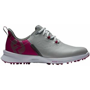 Footjoy FJ Fuel Womens Golf Shoes Grey/Berry/Dark Grey 38 imagine