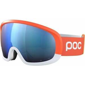 POC Fovea Race Zink Orange/Hydrogen White/Partly Sunny Blue Ochelari pentru schi imagine