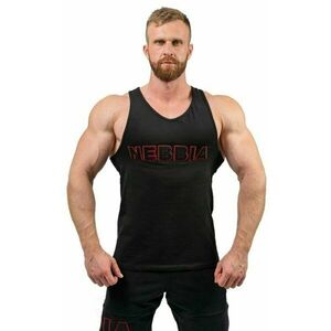 Nebbia Gym Tank Top Strength Black XL Tricouri de fitness imagine