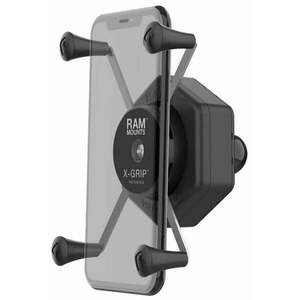 Ram Mounts X-Grip Large Phone Holder with Ball & Vibe-Safe Adapter Suport imagine