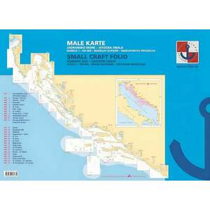 HHI Male Karte Jadransko More/Small Craft Folio Adriatic Sea Eastern Coast 2022 imagine