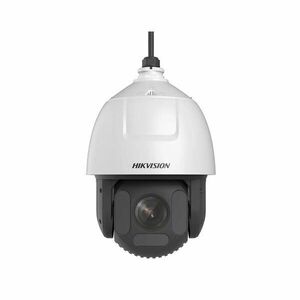 Camera supraveghere rotativa IP Speed Dome PTZ DarkFighter Hikvision DS-2DF7C445IXR-AEL(T5), 4 MP, 5.9 - 265.5 mm, IR 300 m, Hi-PoE, auto tracking, slot card, zoom 45x imagine