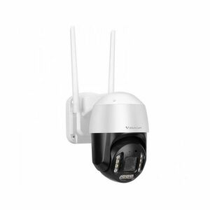 Camera supraveghere rotativa wireless IP WiFi Speed Dome Full Color PTZ VStarcam CS68Q-X5, 4 MP, IR/lumina alba 20 m, microfon si difuzor, slot card, 5x imagine